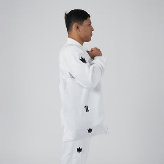 BJJ Gi Kingz The One V2 IBJJF Bianco-Combat Arena