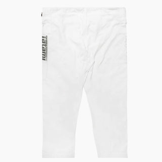 BJJ Gi Tatami Fightwear Estilo Black Label bianco-grigio