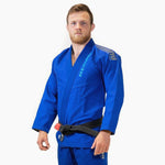 BJJ Gi Tatami Fightwear Estilo Black Label blu-grigio