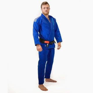 BJJ Gi Tatami Fightwear Estilo Black Label blu-grigio