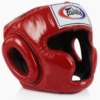 Casco Fairtex Full Coverage HG3 Rosso