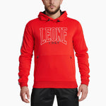 Trainingsanzug-Sweatshirt Leone Iconic mit Haube ABX436