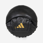 Boxpratzen Adidas Profi-Scheibe Schwarz-Gold