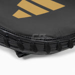 Boxpratzen Adidas Profi-Scheibe Schwarz-Gold