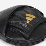 Boxpratzen Adidas Profi-Scheibe Schwarz-Gold