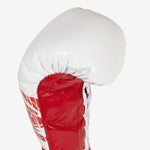 Guantoni Cleto Reyes Professional CB2 Bianco-rosso Mexican con lacci-Combat Arena