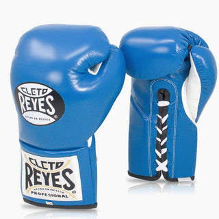 Guantoni Cleto Reyes Professional CB2 Blu con lacci