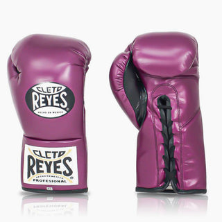 Guantoni Cleto Reyes Professional CB2 Viola con lacci