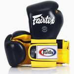 Guantoni Fairtex Mexican Style BGV9 Blu-giallo-giallo-Combat Arena