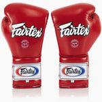 Guantoni Fairtex PRO Training Mexican Style BGL7 Rosso con lacci