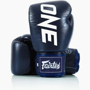 Guantoni Muay Thai Fairtex ONE Blu