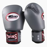 Muay Thai Handschuhe Twins Special BGVL3 Grau