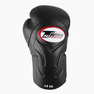 Muay Thai Handschuhe Twins Special BGVL6 schwarz-schwarz