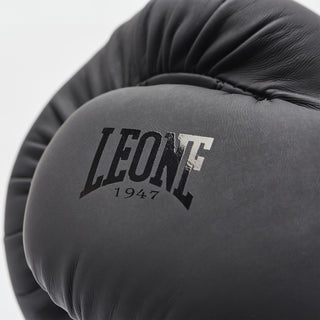 Boxhandschuhe Leone GN059 Schwarz-Weiß