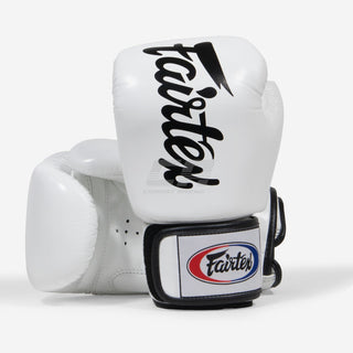 Muay Thai Handschuhe Fairtex BGV19 Deluxe Weiß