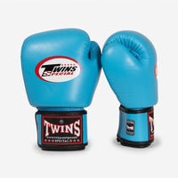 Muay Thai Handschuhe Twins Special BGVL 3 Hellblau