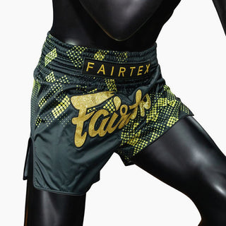 Pantaloncini kick-thai Fairtex BS1931 Heart of Gold-Combat Arena