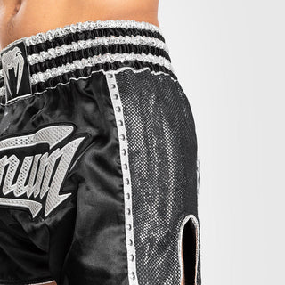 Pantaloncini kick-thai Venum Absolute 2.0 Nero Argento-Combat Arena