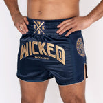 Pantaloncini kick-thai Wicked One Block-Combat Arena