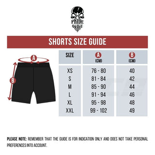 MMA Shorts Pride or Die Stay Hungry