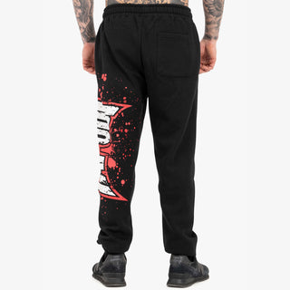 Pantaloni Joggers Tapout Splashing Nero-Combat Arena