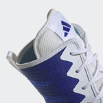 Scarpe da Boxe Adidas Box Hog 4 Blu-bianco