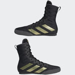 Scarpe da Boxe Adidas Box Hog 4 Nero-oro