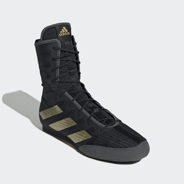 Boxstiefel Adidas Box Hog 4 Schwarz Gold