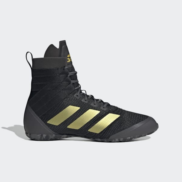 Boxschuhe Adidas Speedex 18 Schwarz Gold Combat Arena