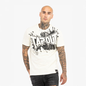 T-shirt Tapout Splashed Beige-Combat Arena