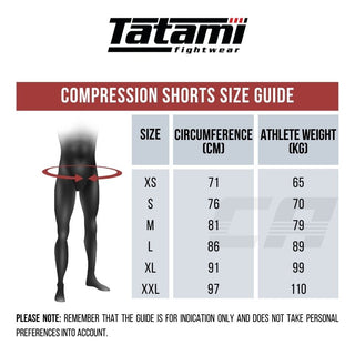 Shorts Kompression Tatami Fightwear Tropisch