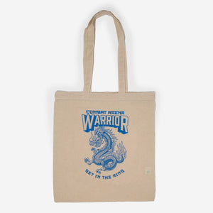 Tote Bag Combat Arena Dragon Warrior Blu-Combat Arena