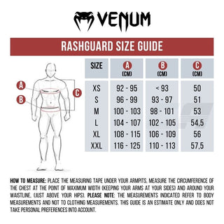 Rashguard Venum G-Fit kurze Ärmel