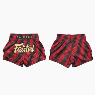 Pantaloncini kick-thai Fairtex BS1919 Fire Prism-Combat Arena