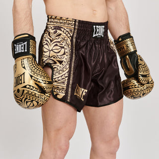 Pantaloncini kick-thai Leone Haka AB968-Combat Arena