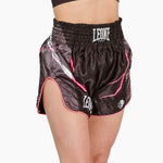 Pantaloncini kick-thai Leone Revo Fluo AB964F-Combat Arena