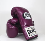 Boxing gloves Cleto Reyes Professional CB2 Purple with laces